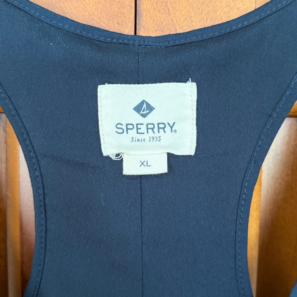 Sperry Double Layer Slub Racerback Tank Dress XL - Picture 3 of 4